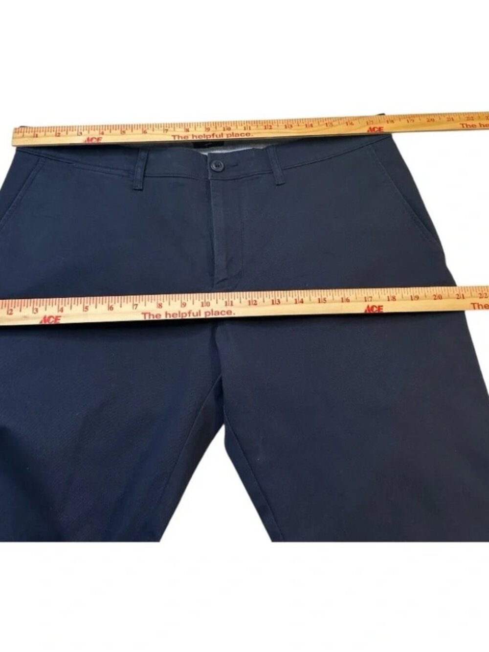 J.Crew Men's Navy Chino Pants 484 Slim Fit Size 34W/30L - Picture 11 of 11